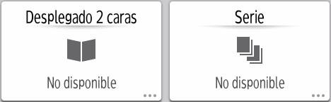 Ilustración de la pantalla del panel de mandos