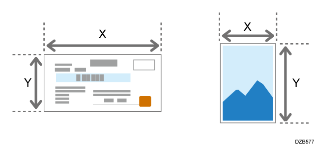 Ilustración del tamaño del original