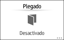 Ilustración de la pantalla del panel de mandos