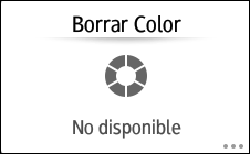 Ilustración de la pantalla del panel de mandos