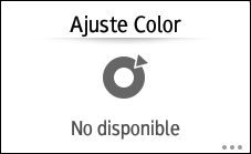 Ilustración de la pantalla del panel de mandos