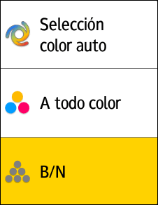 Ilustración de la pantalla del panel de mandos