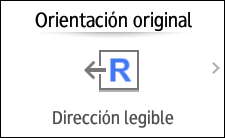 Ilustración de la pantalla del panel de mandos