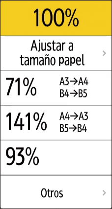 Ilustraci&oacute;n de la pantalla del panel de operaciones