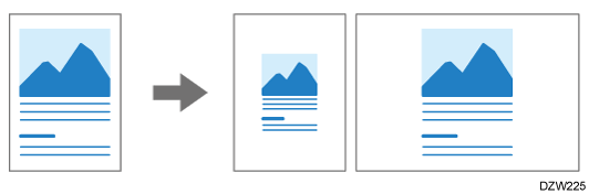 Ilustración de la posición del centrado