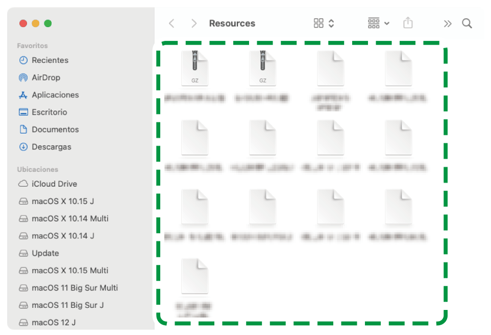 Ilustraci&oacute;n de la pantalla del driver