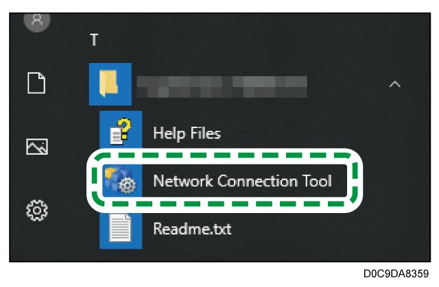 Ilustración de la pantalla del driver