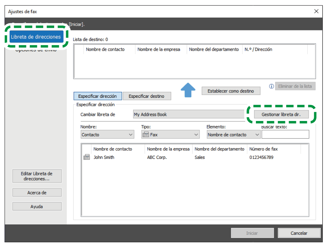 Ilustraci&oacute;n de la pantalla del driver