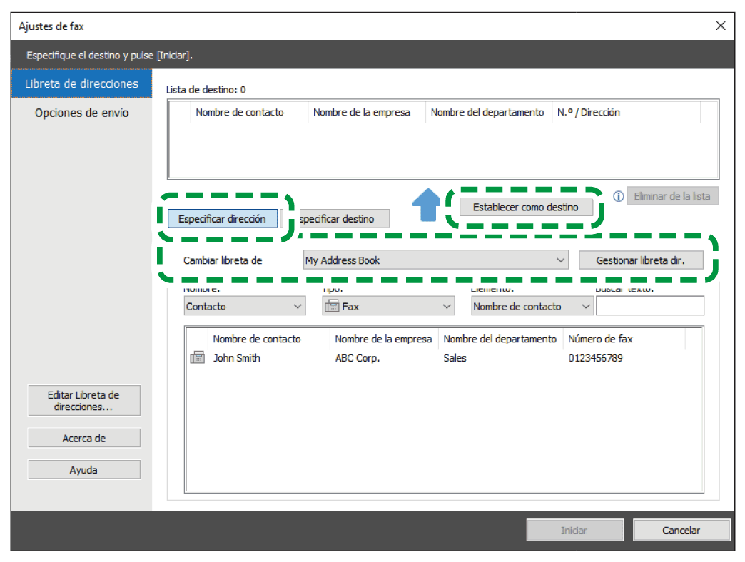 Ilustraci&oacute;n de la pantalla del driver