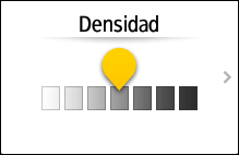 Ilustración de la pantalla del panel de mandos