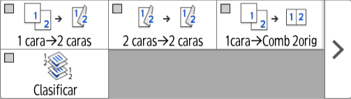 Ilustraci&oacute;n de la pantalla del panel de mandos