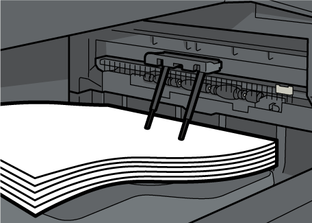 Ilustraci&oacute;n del soporte de papel