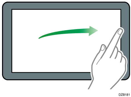 Ilustración del deslizamiento