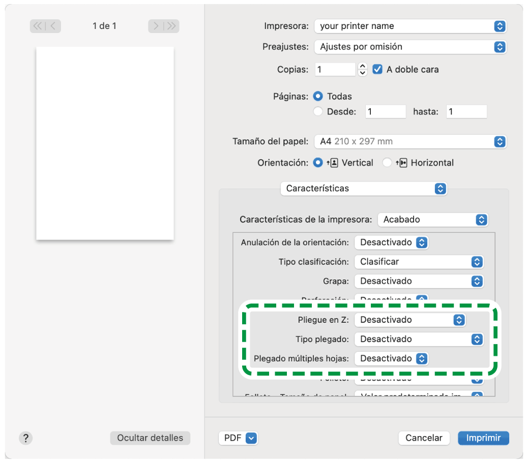 Ilustraci&oacute;n de la pantalla del driver