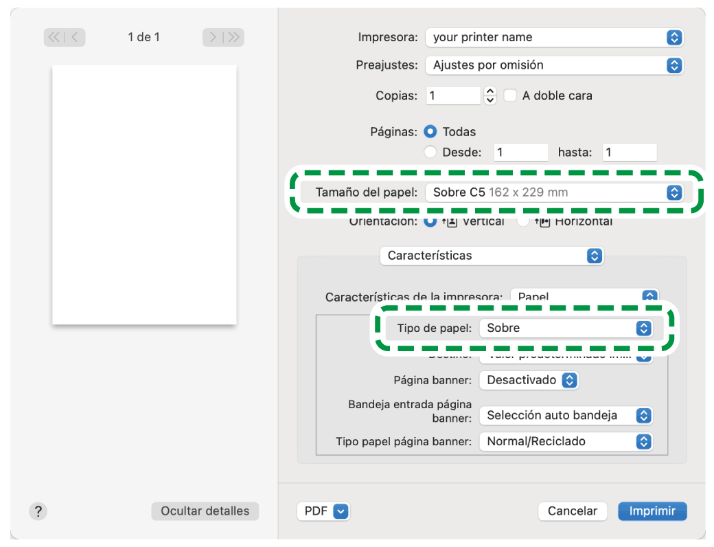Ilustraci&oacute;n de la pantalla del panel de operaciones