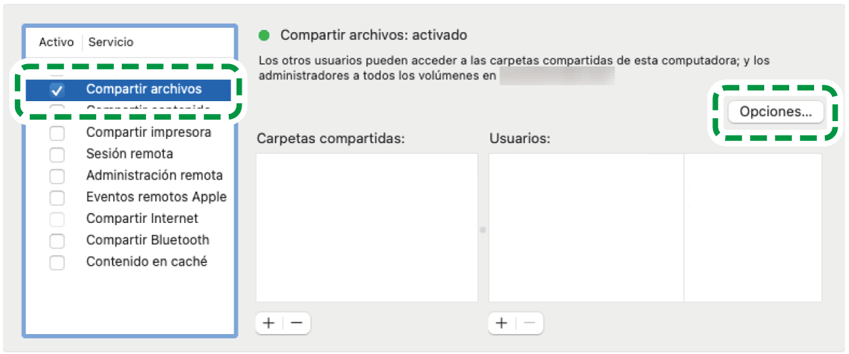 Ilustraci&oacute;n de la pantalla del sistema operativo