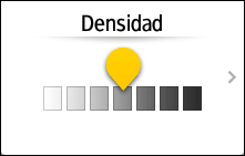 Ilustración de la pantalla del panel de operaciones