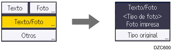 Ilustraci&oacute;n de la pantalla del panel de operaciones