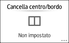 Illustrazione della schermata sul pannello di controllo