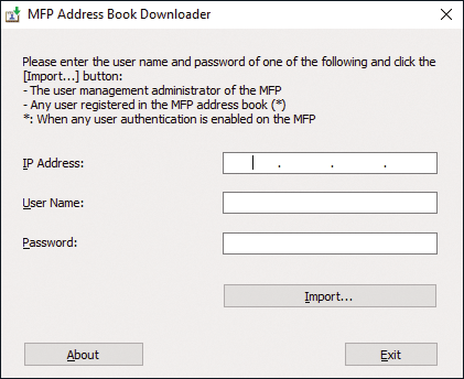 Illustrazione della schermata del driver