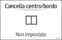 Illustrazione della schermata sul pannello di controllo
