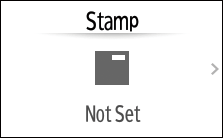 Operation panel screen illustration