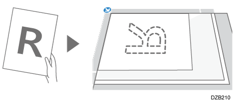 Illustration of original orientation that cannot be placed vertically