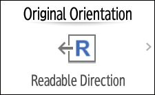 Operation panel screen illustration