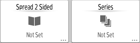 Operation panel screen illustration