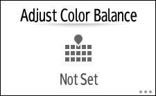 Operation panel screen illustration