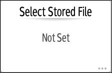 Operation panel screen illustration