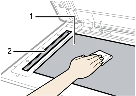 Exposure glass illustration numbered callout illustration