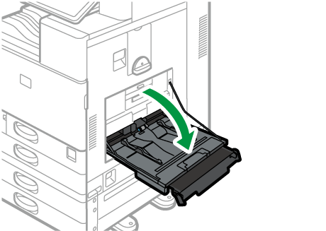 Bypass tray illustration