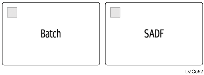 Operation panel screen illustration