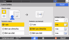 Il·lustració de pantalla del tauler d'operacions
