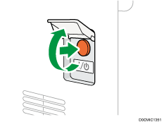 Il·lustració de l'interruptor principal