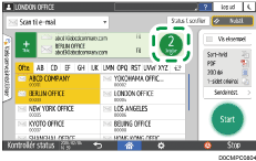 Il·lustració de pantalla del tauler d'operacions