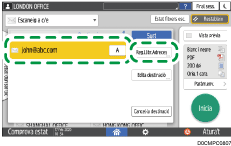 Il·lustració de pantalla del tauler d'operacions