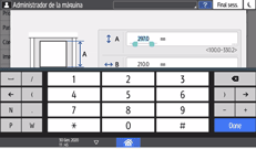 Il·lustració de pantalla del tauler d'operacions