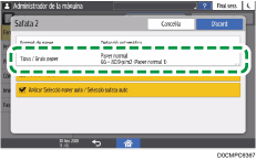 Il·lustració de pantalla del tauler d'operacions
