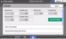 Ilustrace ovládacího panelu