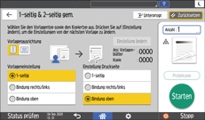Abbildung Bedienfeld-Display