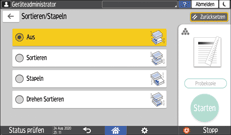 Abbildung Bedienfeld-Display