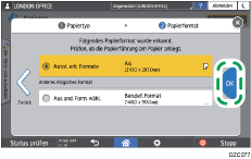 Abbildung Bedienfeld-Display
