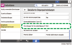 Abbildung Bedienfeld-Display