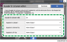 Abbildung Bedienfeld-Display