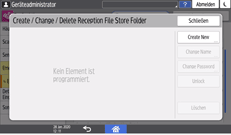 Abbildung Bedienfeld-Display
