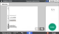 Abbildung Bedienfeld-Display