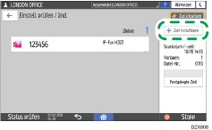 Abbildung Bedienfeld-Display
