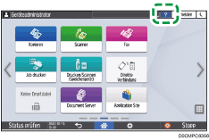 Abbildung Bedienfeld-Display